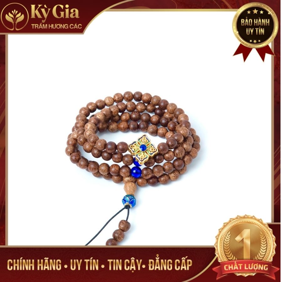 Vòng Tay Trầm Hương Kỳ Gia 108 Hạt 6 Li