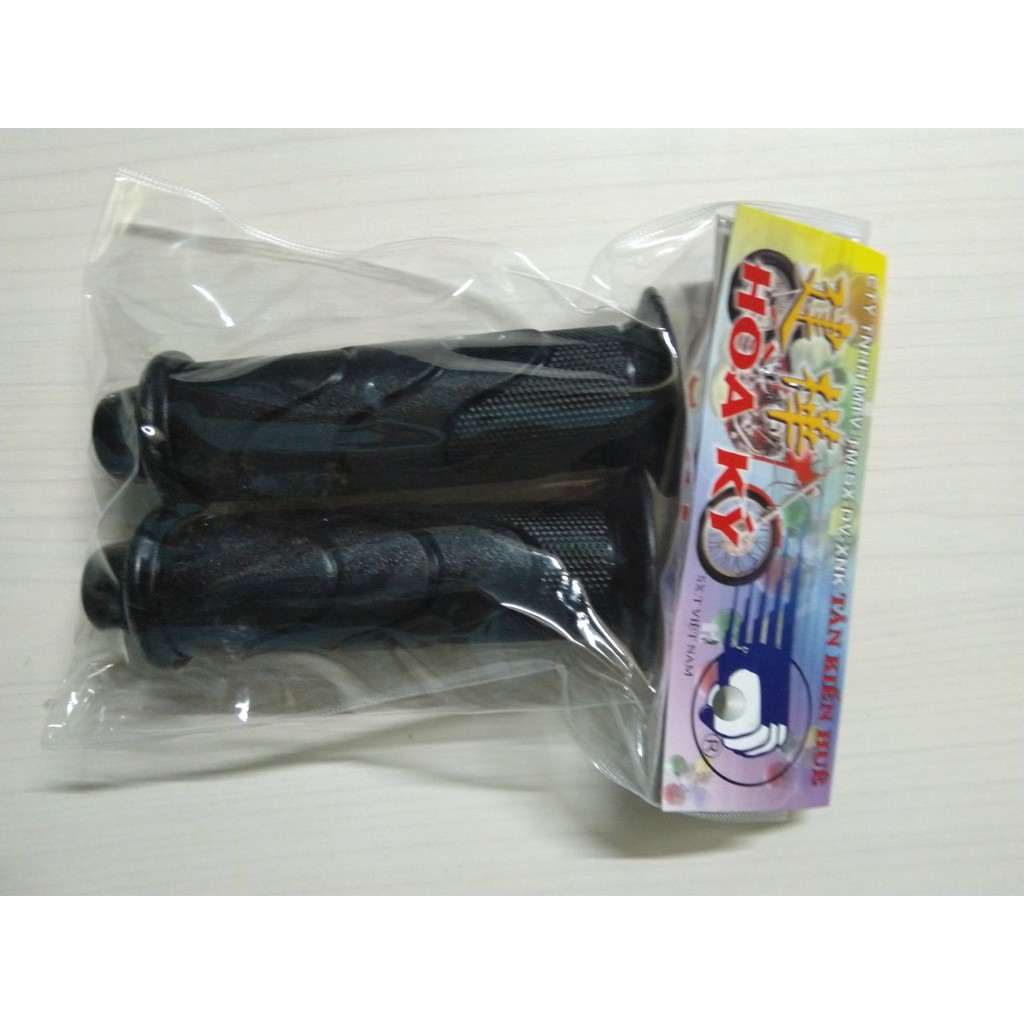 Cặp bao tay xe máy ab có gù đen honda tay ga