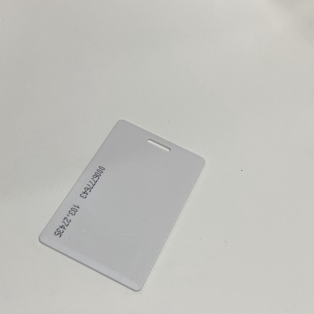 THẺ TỪ TRẮNG - TẦN SỐ 125Khz - LOẠI DÀY 1.8MM ( 1 cái).