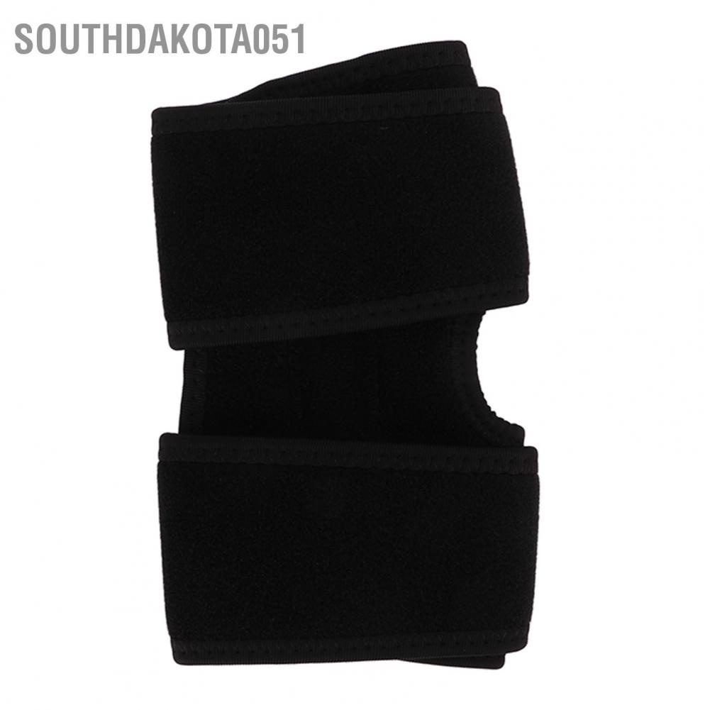 Southdakota051 Tấm lót khuỷu tay Chống va chạm Có thể điều chỉnh Lò xo Hỗ trợ Nẹp cho Bài tập Bóng rổ Tennis