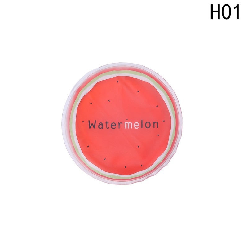 Túi Đá Làm Mát Hình Tròn Họa Tiết Trái Cây Dễ Thương | BigBuy360 - bigbuy360.vn