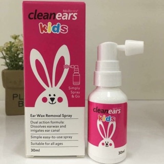 Xịt tan rây tai clean Ears Kids