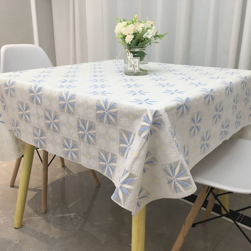 Khăn Trải Bàn Vuông PVC Chống Thấm Dầu Chống Bỏng Khăn Trải Bàn Không Thấm Nước Không Trơn Trượt Khăn Trải Bàn Cà Phê Mạt Chược Khăn Trải Bàn Mạt Chược