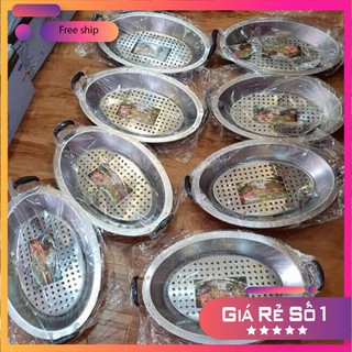 Khay om cá inox- khay lẩu cá inox cao cấp