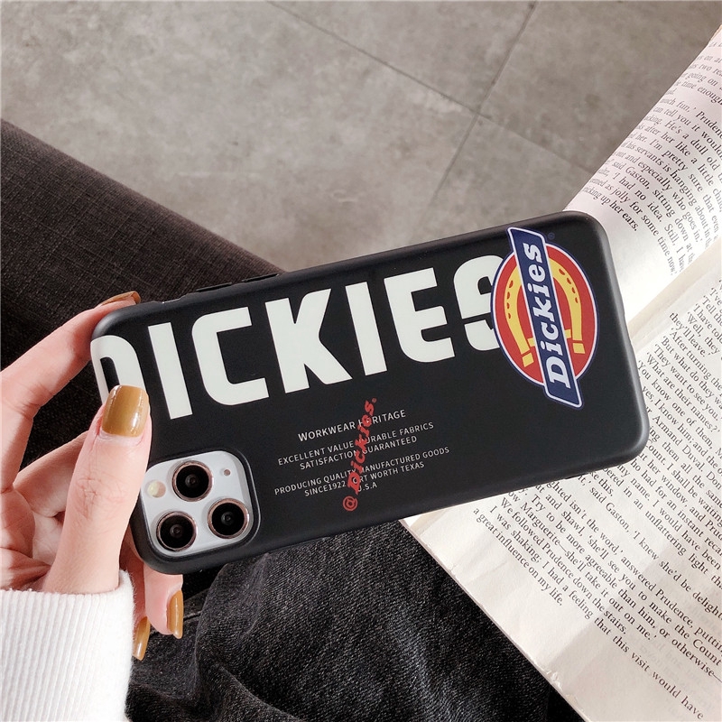 Ốp điện thoại mềm in logo Dickies cho iPhone 11 Pro MAX i7 i8 plus XR XS MAX SE 2020 | BigBuy360 - bigbuy360.vn