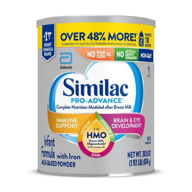 Sữa Bột Similac Pro-Advance Non GMO HMO 874g