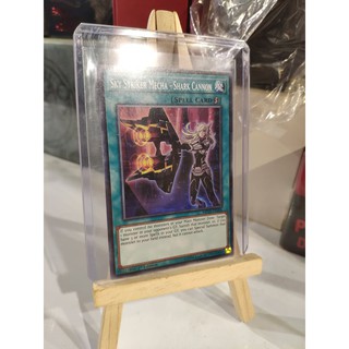 Lá bài thẻ bài Yugioh Sky Striker Mecha - Shark Cannon - Tặng bọc bài nhựa bảo quản