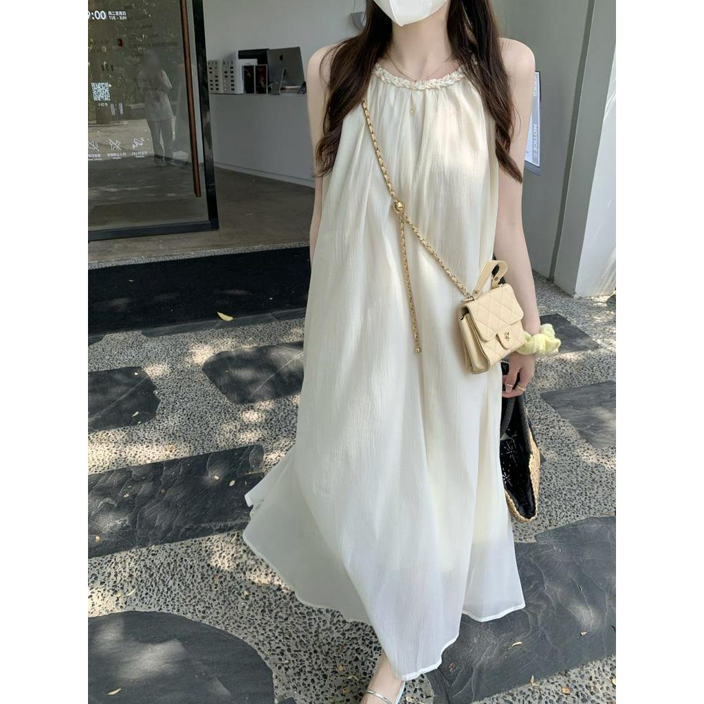 Đầm Hai Dây Dáng Dài Vừa Thời Trang Đi Biển 64082