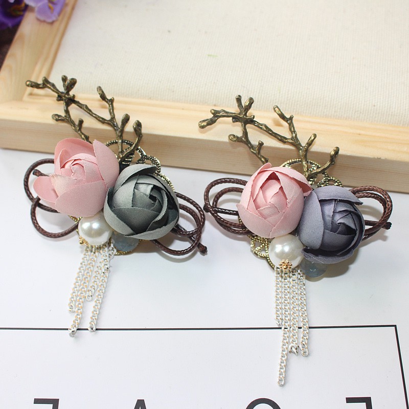 product Cài áo thời trang đính hoa vải sang trọng GC94