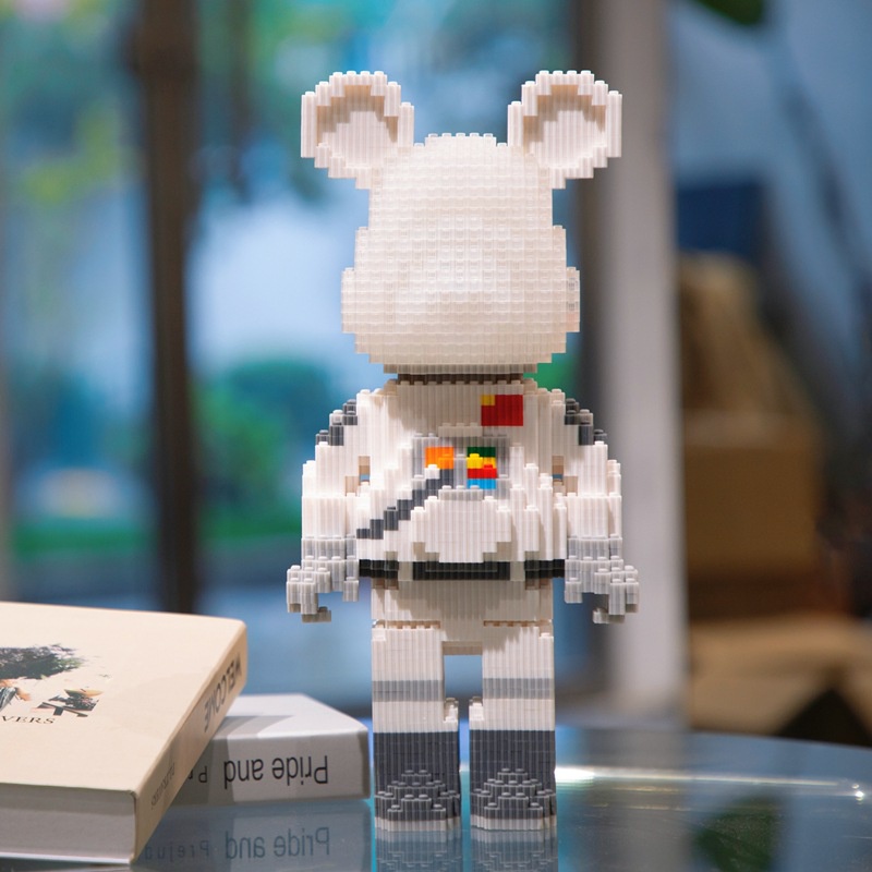Bộ lắp ghép mô hình BEARBRICK cao 33cm nhiều mẫu MPIN