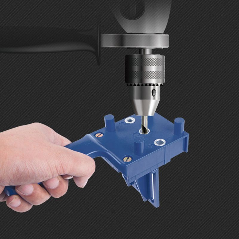 Bộ Dụng Cụ Định Vị Mũi Khoan Làm Đồ Gỗ 6 8 10mm DIY