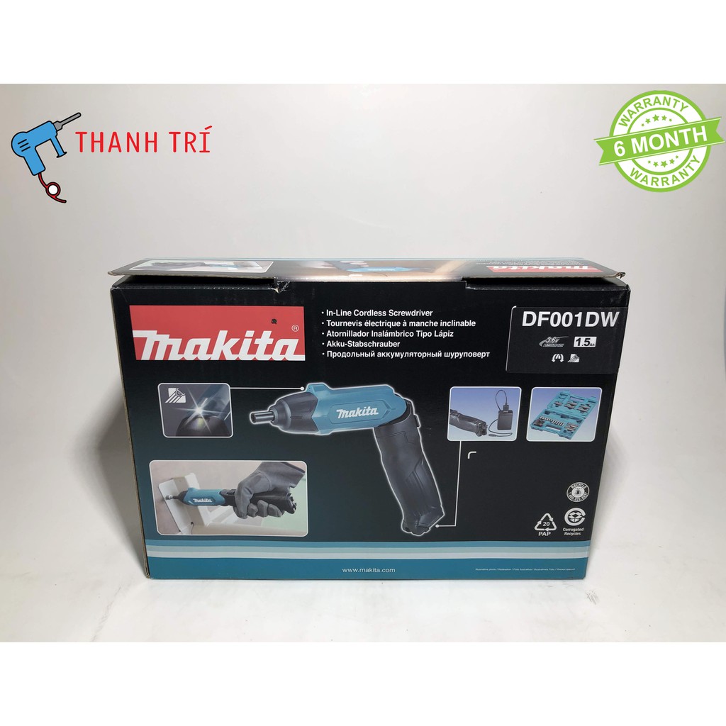 SALE OFF DF001DW MÁY VẶN VÍT GẬP PIN MAKITA DF001DW CHÍNH HÃNG BH 6 THÁNG