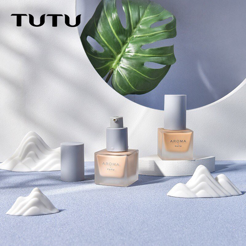 Kem Nền Che Khuyết Điểm Lâu Trôi Mịn Mượt Tự Nhiên TUTU Aroma Foggy Makeup Foundation