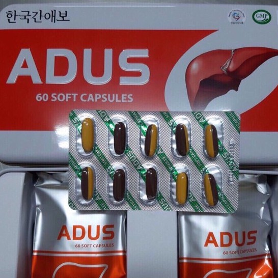 Viên uống hỗ trợ chức năng gan ADUS hộp 60 viên
