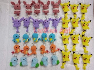 Móc khoá len POKEMON