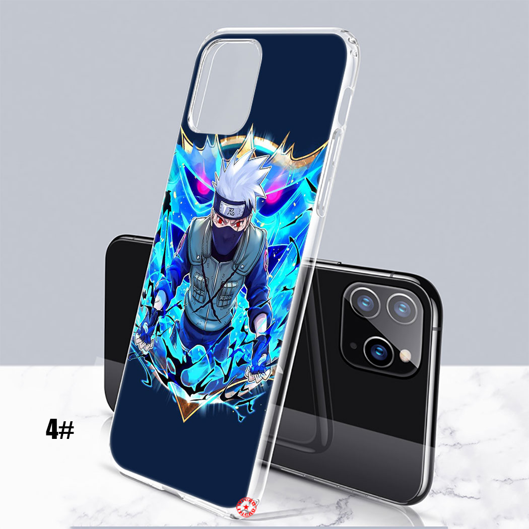 Ốp Điện Thoại Mềm Trong Suốt Hình Anime Naruto Kakashi Cho iPhone 5 5s 6 6s 7 8 Plus X XR XS Max Cq8