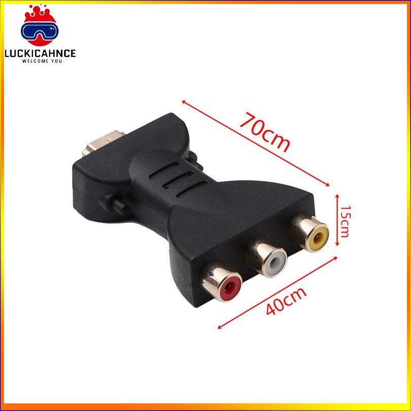 Đầu chuyển đổi âm thanh kỹ thuật số AV HDMI sang 3 RCA 1212 chuyên dùng