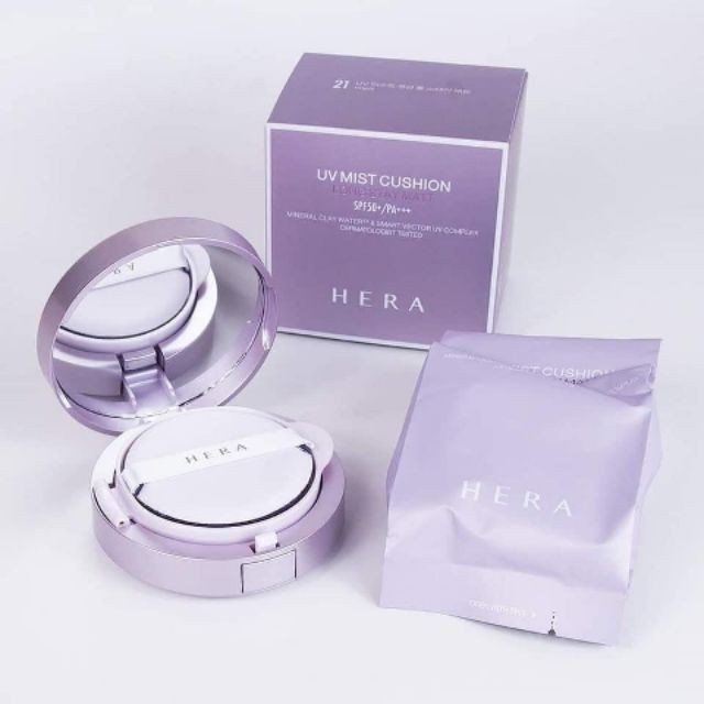 [freeship nhập 10uk] PHẤN NƯỚC CUSHION HERA kèm lõi thêm UV MIST CUSHION NEW