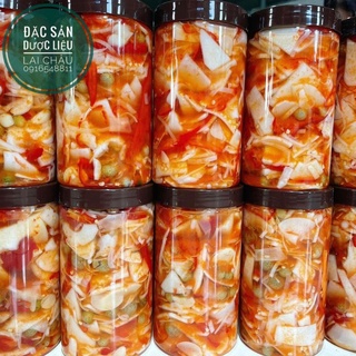 Măng ớt mắc mật muối(lọ 1kg)