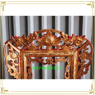 khung ảnh thờ mai-gỗ mít