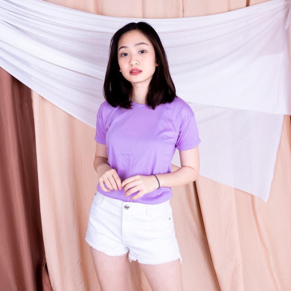 Áo Thun Tím In Hình Hoa Cúc Bershka Phim Lilac 5.5 Thời Trang