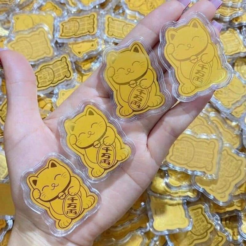 MÈO THẦN TÀI mạ vàng - Chiêu tài, Hút lộc, May mắn, Bình an Kava Store | BigBuy360 - bigbuy360.vn