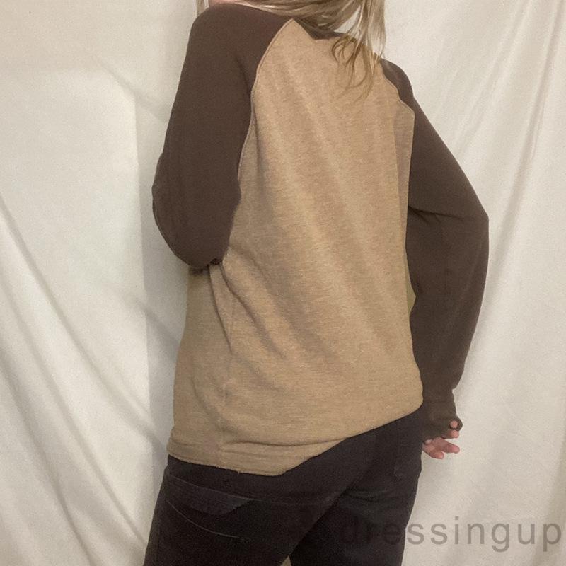 Áo thun nữ dài tay cổ tròn thời trang