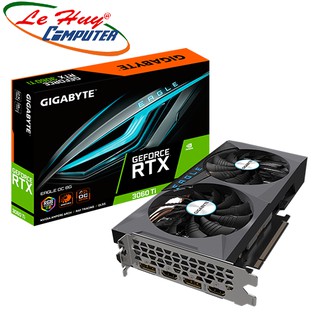 Card màn hình - vga gigabyte geforce rtx 3060 ti eagle oc 8g - gv-n306teagle oc-8gd