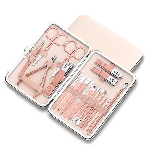 [DEAL HOT] BỘ KIỀM BẤM MÓNG 18 MÓN CAO CẤP ĐA NĂNG
