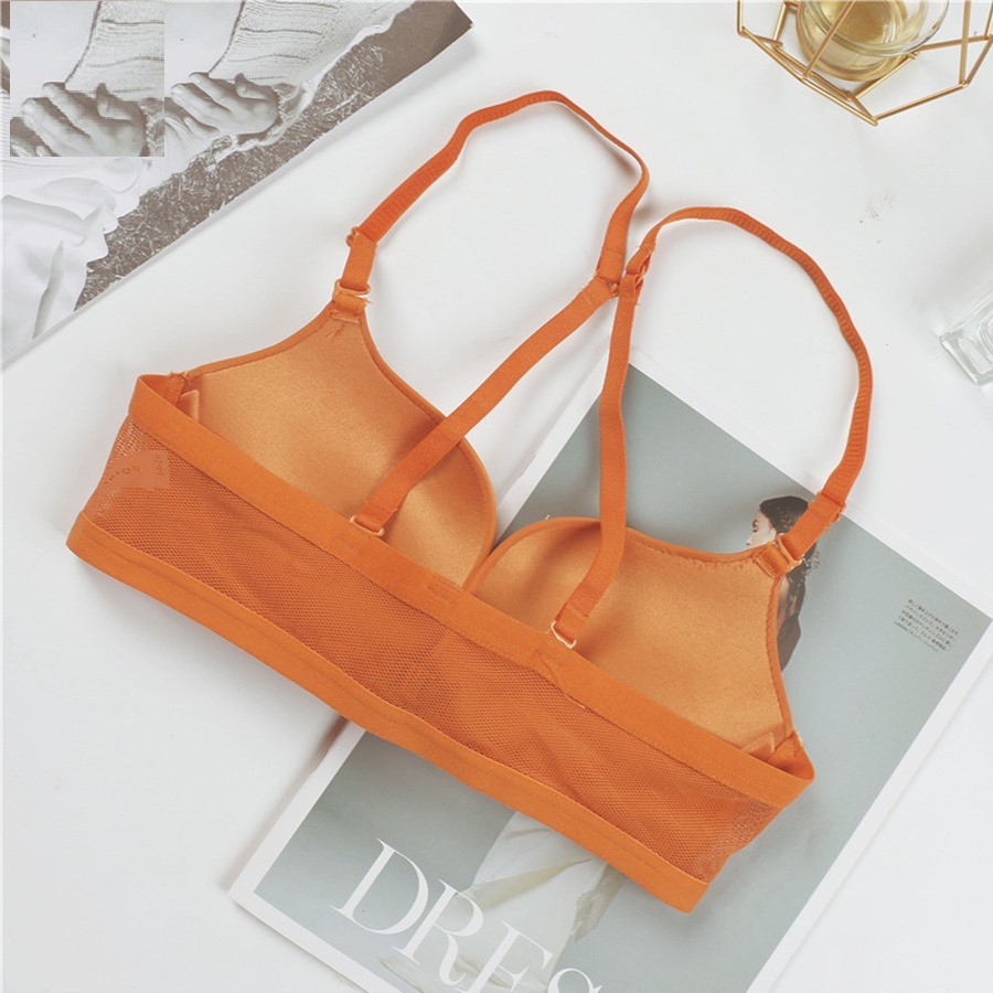 Bộ đồ lót (gồm Quần + Áo Đúc Su Trơn) Cài Trước không gọng Mẫu Mới dây lưới bền đẹp - BỘ CT | BigBuy360 - bigbuy360.vn