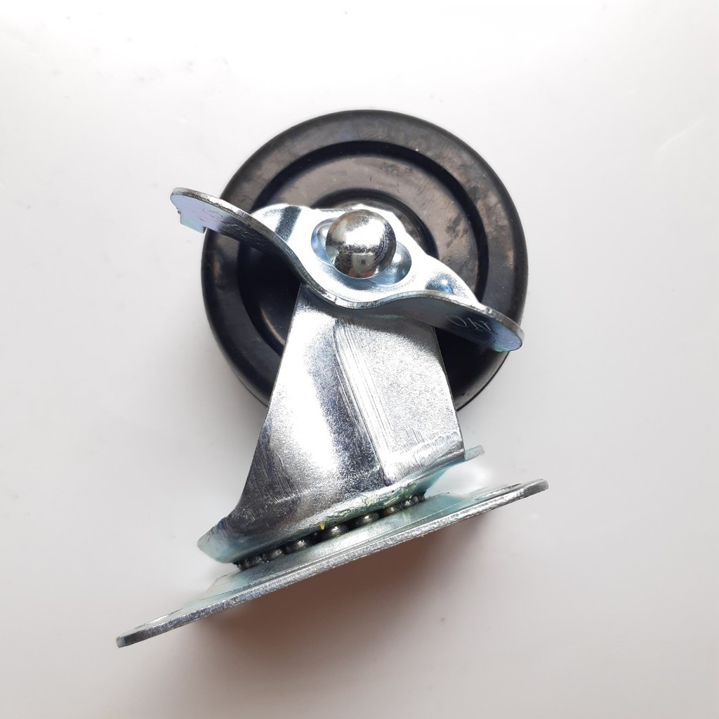 Bánh xe nhựa đen các loại 4cm 5cm 6cm 7cm - MITUHOME - Phục vụ vận chuyển hàng hóa, thay bánh xe, lắp mới