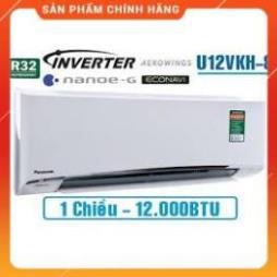 [ VẬN CHUYỂN MIỄN PHÍ KHU VỰC HÀ NỘI ] Điều hòa Panasonic 12000BTU 1 chiều Inverter R32 Cao cấp CU/CS-U12VKH-8 BM