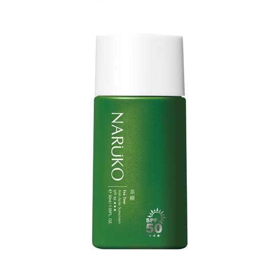 Kem chống nắng SPF50 Naruko trà tràm Tea Tree Anti-Acne Sunscreen SPF50 30 ml (Bản Đài)