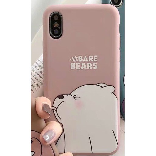 Ốp điện thoại hoạ tiết hoạt hình dành cho Redmi 4X 4A 5 5A S2 6 6A A2 Lite Plus Note 9 9s 8 5 6 7 3 4 4X 5A Prime Pro Bear Soft Case