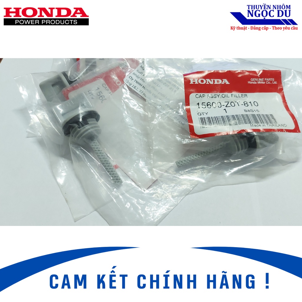 Que Thăm Nhớt, Nắp Nhờn HONDA GX160 200 270 390, 15600-Z0T-810, Chạy Thuyền, Chạy Xuồng