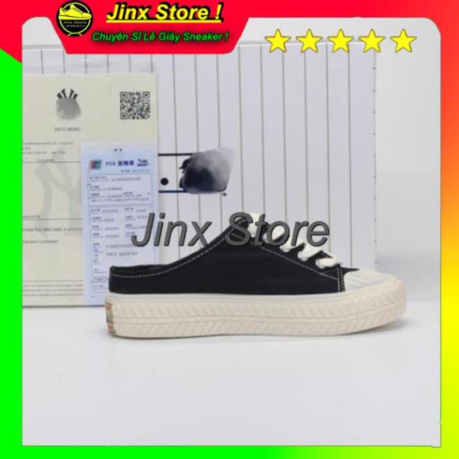 [TẶNG TẤT+TẨY VỆ SINH] Sục  đạp gót N Y  đen LEL2 | BigBuy360 - bigbuy360.vn