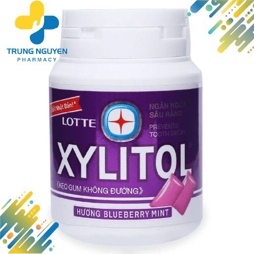 Kẹo gum không đường Lotte Xylitol hũ