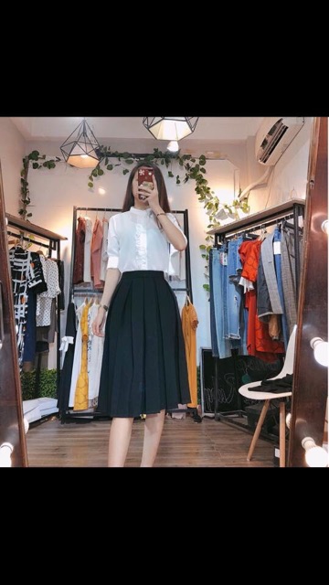 Chân váy dài xếp li | BigBuy360 - bigbuy360.vn