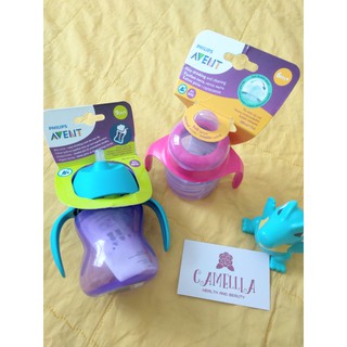 BÌNH TẬP UỐNG PHILIPS AVENT CÓ VÒI MỀM 200ML CHO BÉ 6M+ VÀ 9M+
