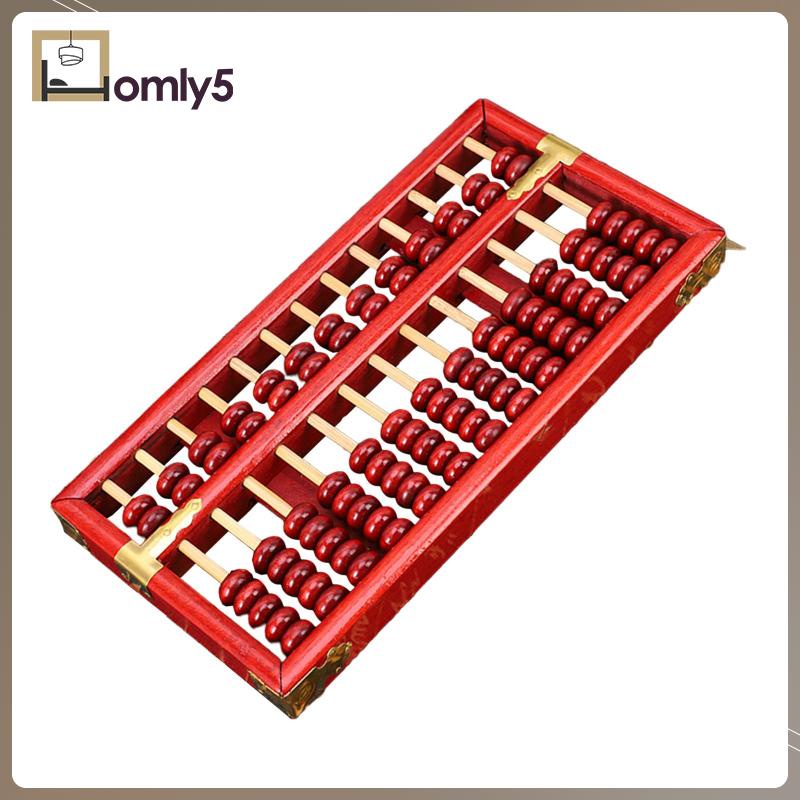 Bàn Tính Trung Quốc 13 Chữ Số Bằng Gỗ