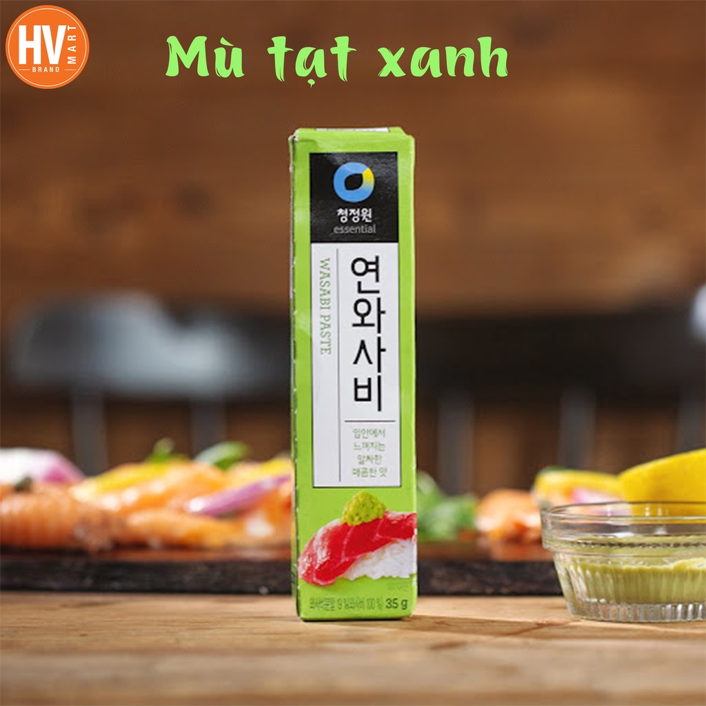 [Giá Tốt] Mù Tạt Xanh Chung Jung One Tuýp 35g