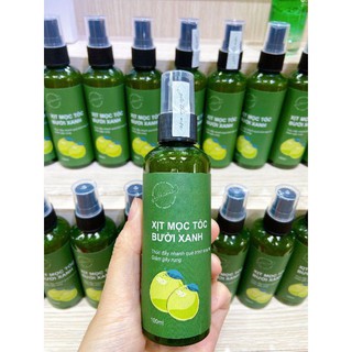 xịt tóc bưởi xanh ngăn rụng tóc
