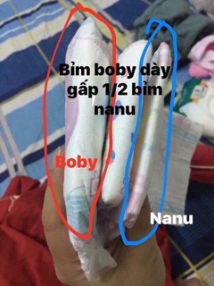 Combo 50c bỉm Nanu size M L