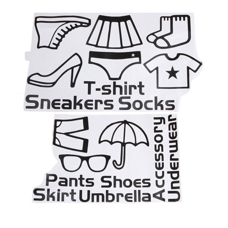 Sticker dán tủ quần áo