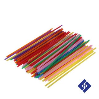 ỐNG HÚT ĐỦ MÀU BẺ CONG (phi 6)