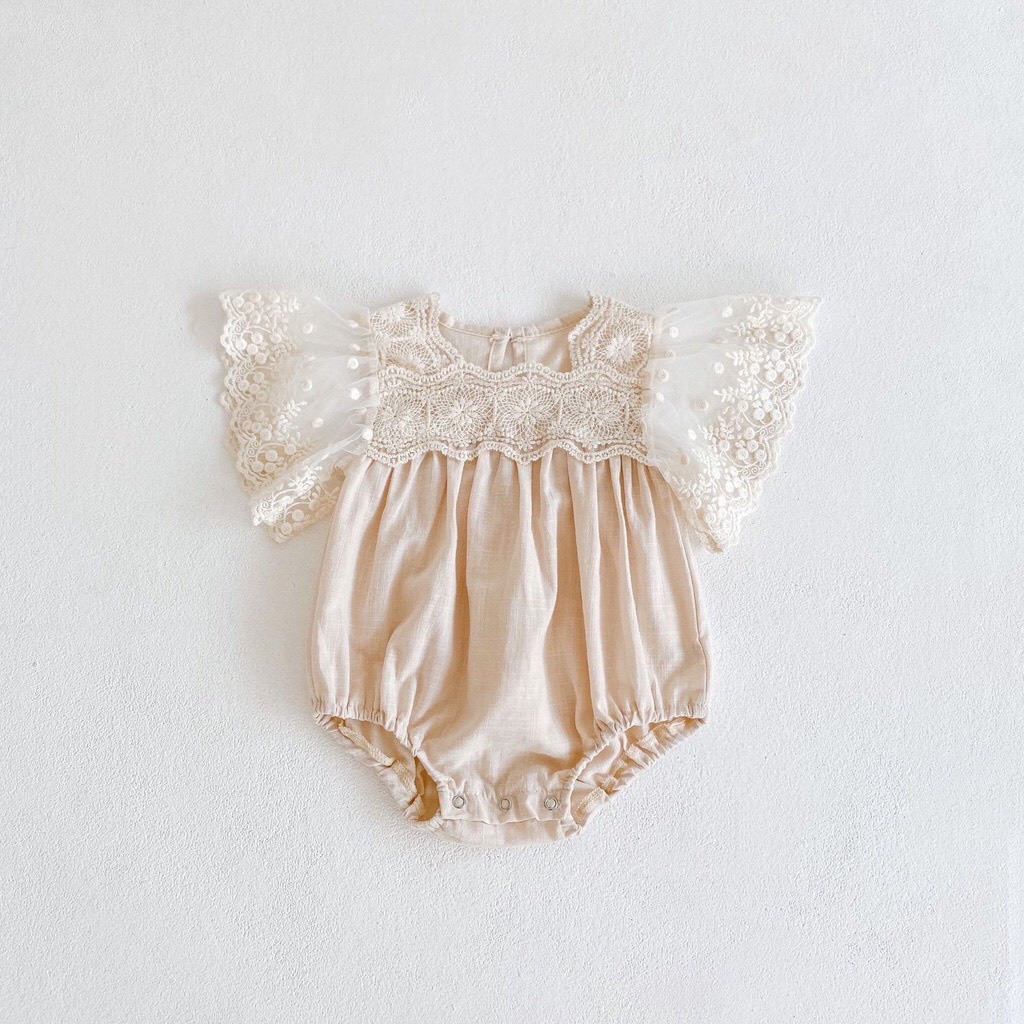 Áo liền quần bé sơ sinh, bodysuit bé sơ sinh, 3 tháng, 6 tháng, 1 tuổi, 2 tuổi 100% cotton mềm mại, thoáng mát.