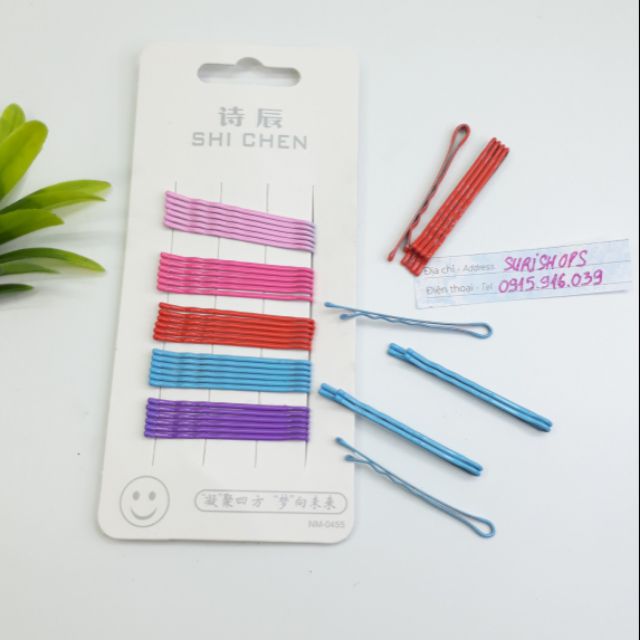 Set 30 Kẹp Tăm Nhiều Màu, Kẹp Xỉa Màu