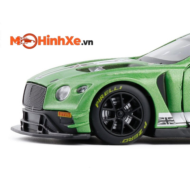 MÔ HÌNH XE BENTLEY CONTINENTAL GT3 1:32 UNI-FORTUNE