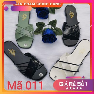 Xả hàng Dép nữ quai ngang dây chéo cá tính thời trang rất đẹp - TomShop dép thời trang