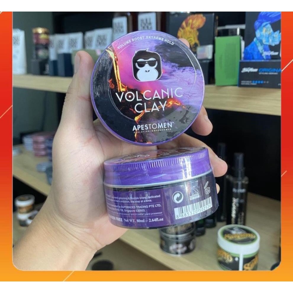 Combo Sáp vuốt tóc Vol Clay và Gôm xịt tóc Silhouette + Tặng Lược